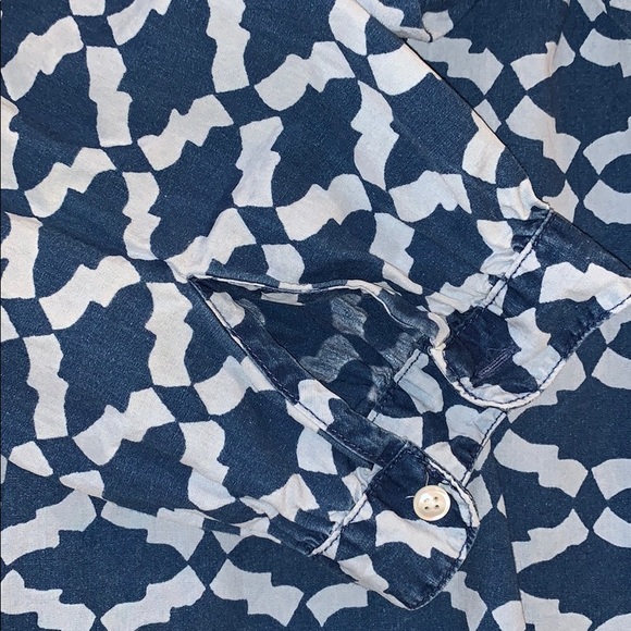 J. Crew Popover Abstract Print - Picture 5 of 6